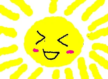 Funny sun