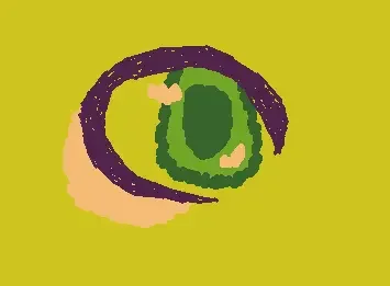 Eye in chaos color pallete