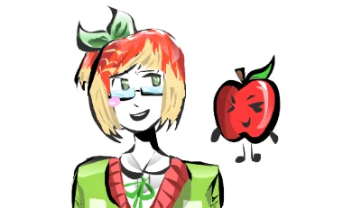 Apple Girl OC🍎
