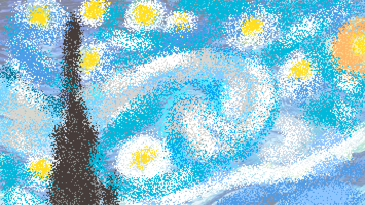 starry night // my version 💙