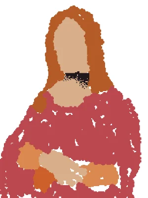 pink woman