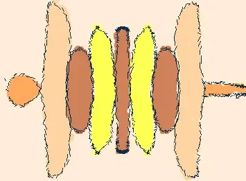 Sideways burger