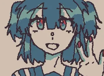A random school girl