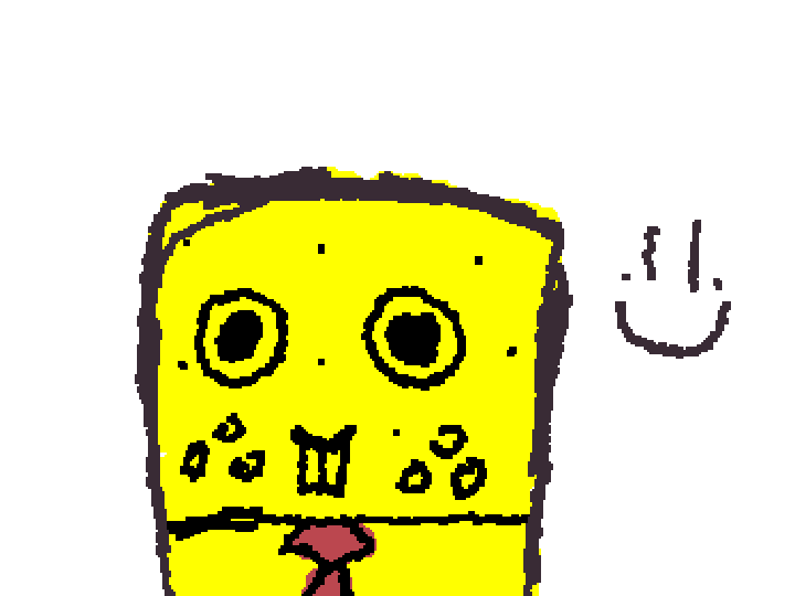 ugly spongebob