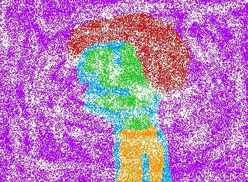 Man in the dust