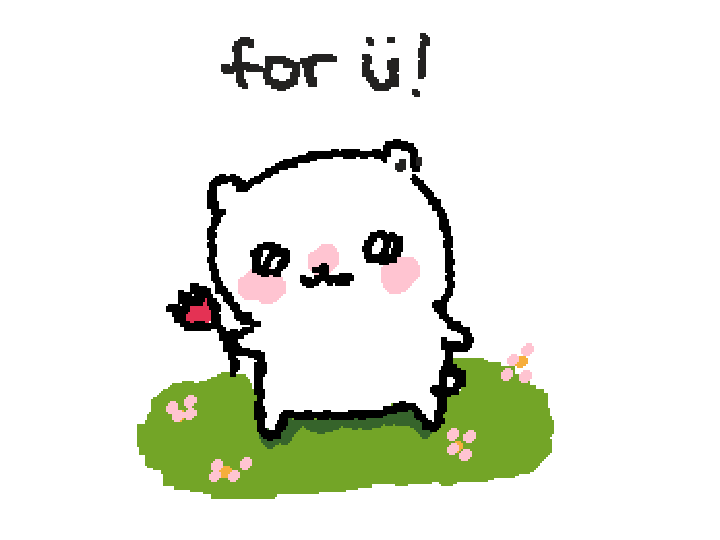 flower for u! cheer up! 🌷