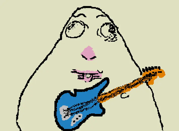 Hampter guitar variant 2