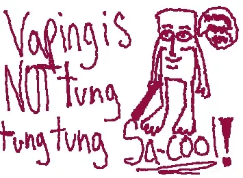 vaping is not approved by triple t