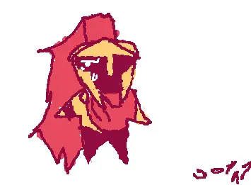 Hes concerned about what im drawing...