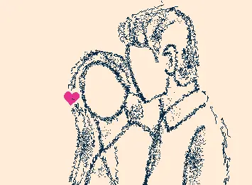 Her and me