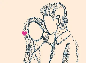 Her and me