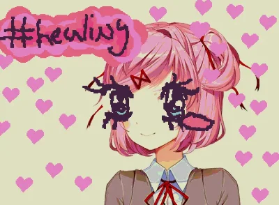 #healing natsuki ddlc doki doki literature club