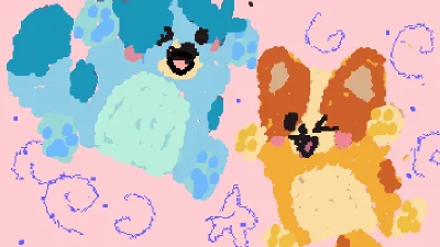 BLUEY AND BINGO!!!