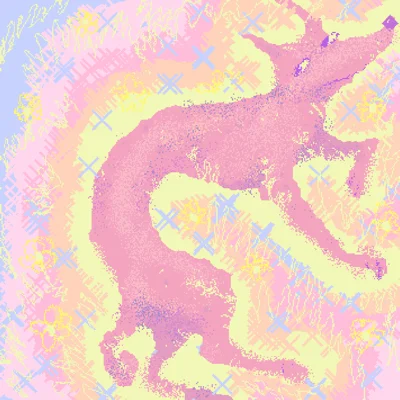 Pink dog