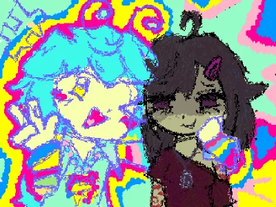 theyre the same person. you never know what's behind the screen.