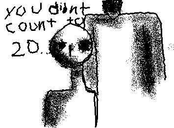 YOU DIDNT COUNT TO 20