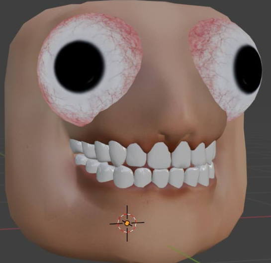 my new Roblox face