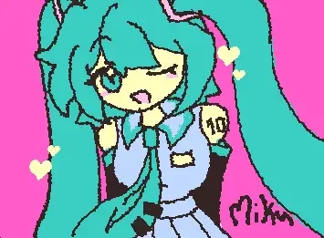 Mikudayooo (Lazy drawing)