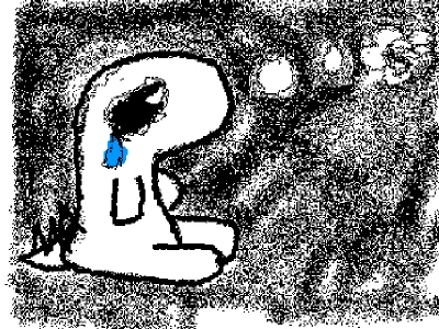 worried dino