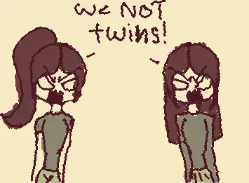 WE NOT TWINS!