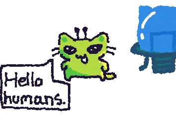 A Alien Cat