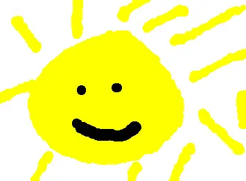The sun.