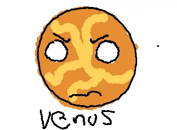 venus from solar balls