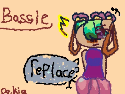 scared bassie