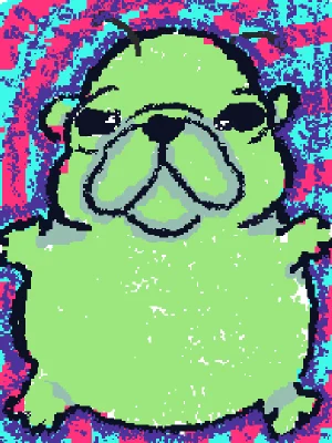 jeje silly alien dog :D