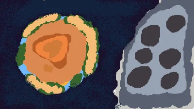 Space aka Moon and Earth