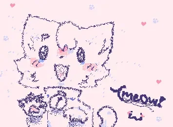 Cute Kitty person