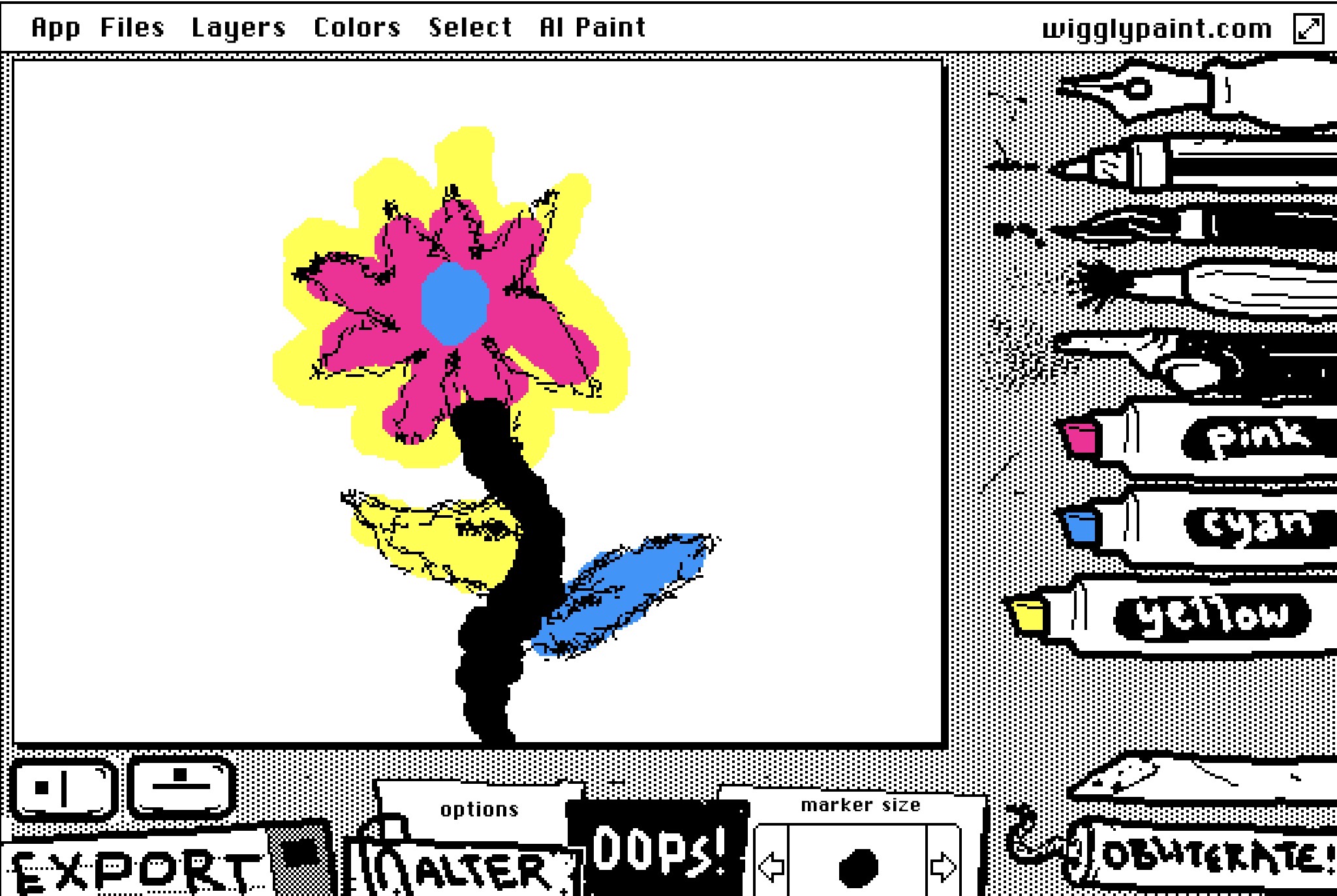 Pan flower