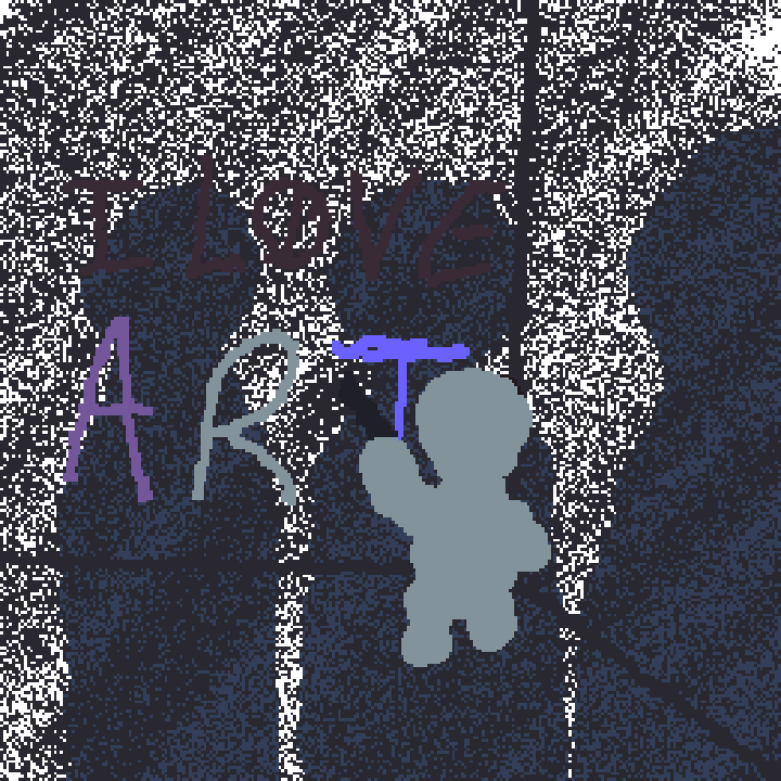 I'm just a small, growing artist.