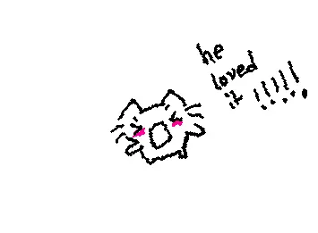 mrs kitty is so happy
