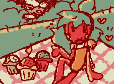 sprout taking ginger on a surprise date