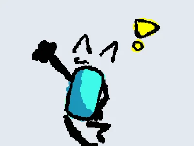 Stick man drawing test