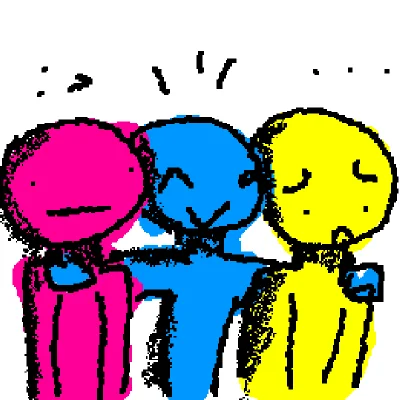 mess of friends:)