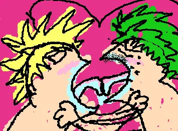 Baku-deku art