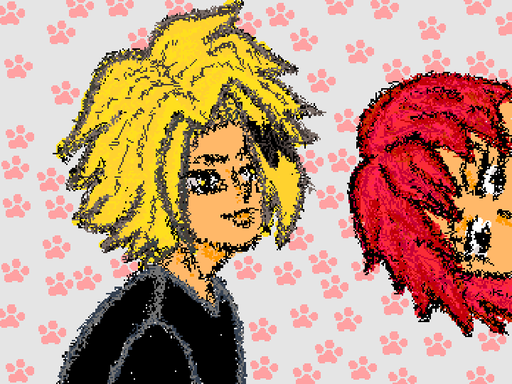 Denki and Eijiro (^∇^)