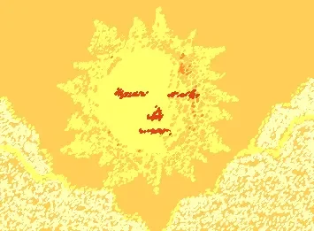 the sun