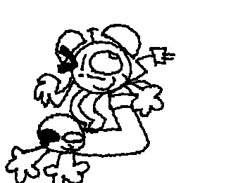 stupid pose I saw online