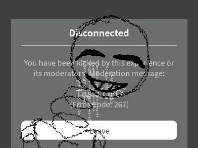 He's mad