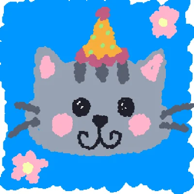 bday cat