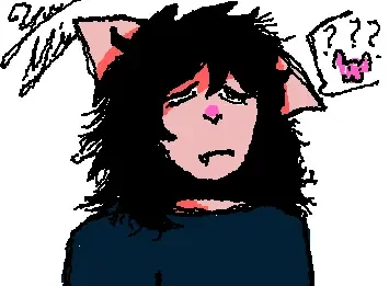 sad kitty