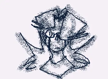 Tried doodling my oc:P