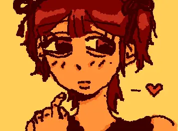 OC but with red hair