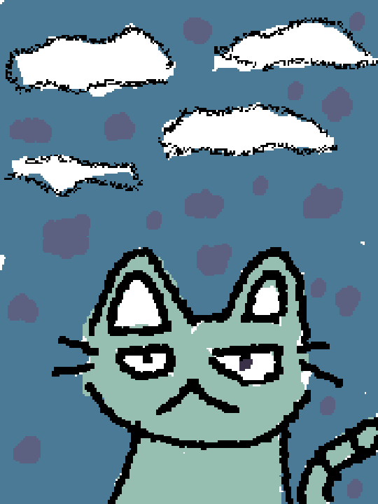 gato aburrido