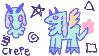 crepe the goat for an indie game