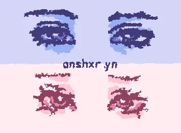 him and her
