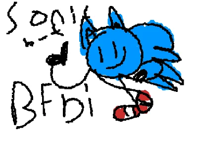sonic but bfdi style
